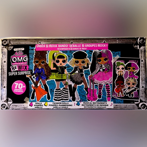 UNBOX 2 ROCK BANDS. LOL Surprise OMG Remix Super Surprise - Picture 1 of 4
